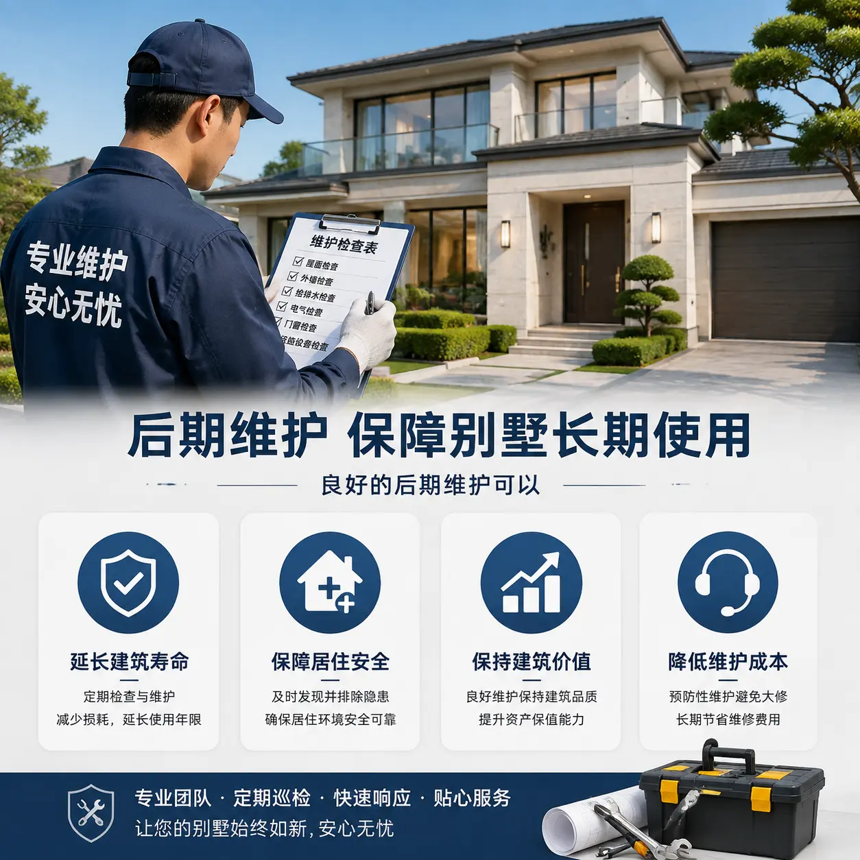别墅建造公司推荐： 沿河 施工质量的关键要素