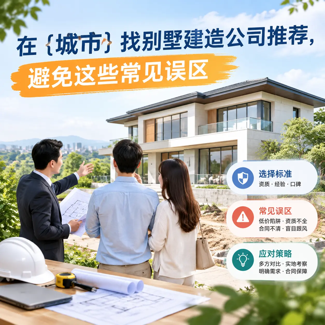 在 沿河 找别墅建造公司推荐，避免这些常见误区