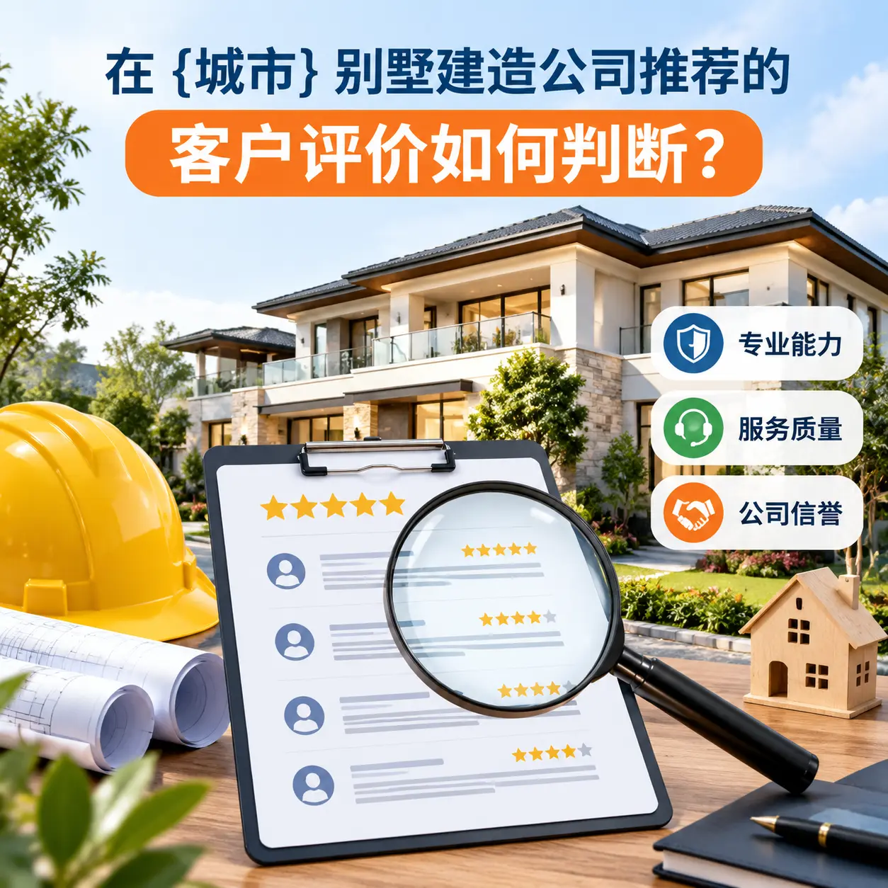 在 沿河 别墅建造公司推荐的客户评价如何判断?