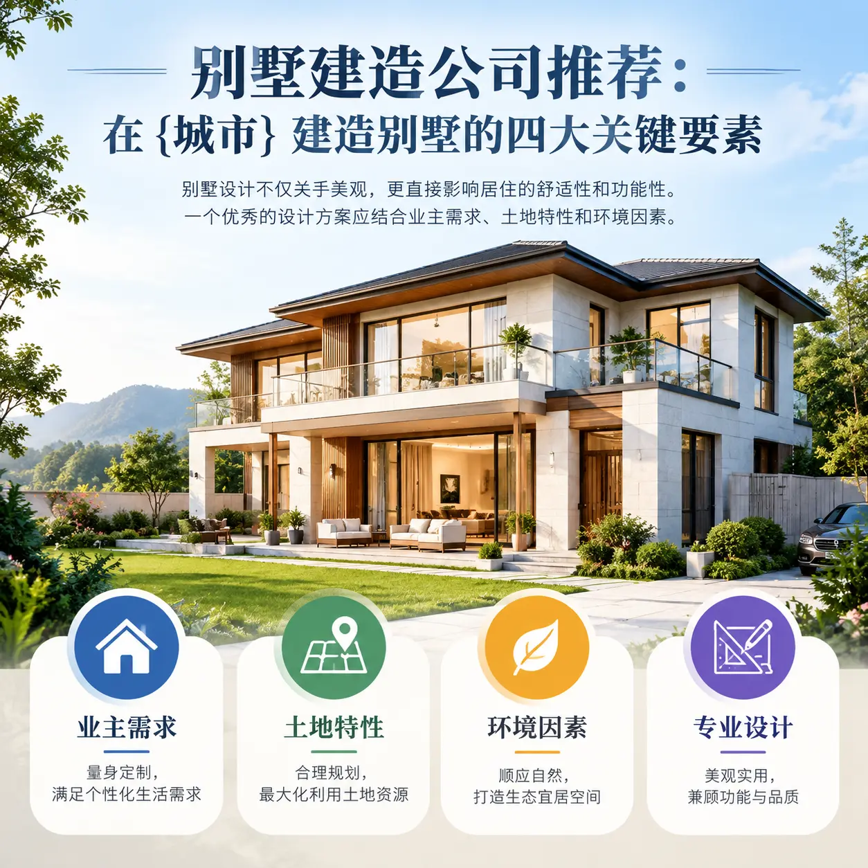 别墅建造公司推荐:在 沿河 建造别墅的四大关键要素
