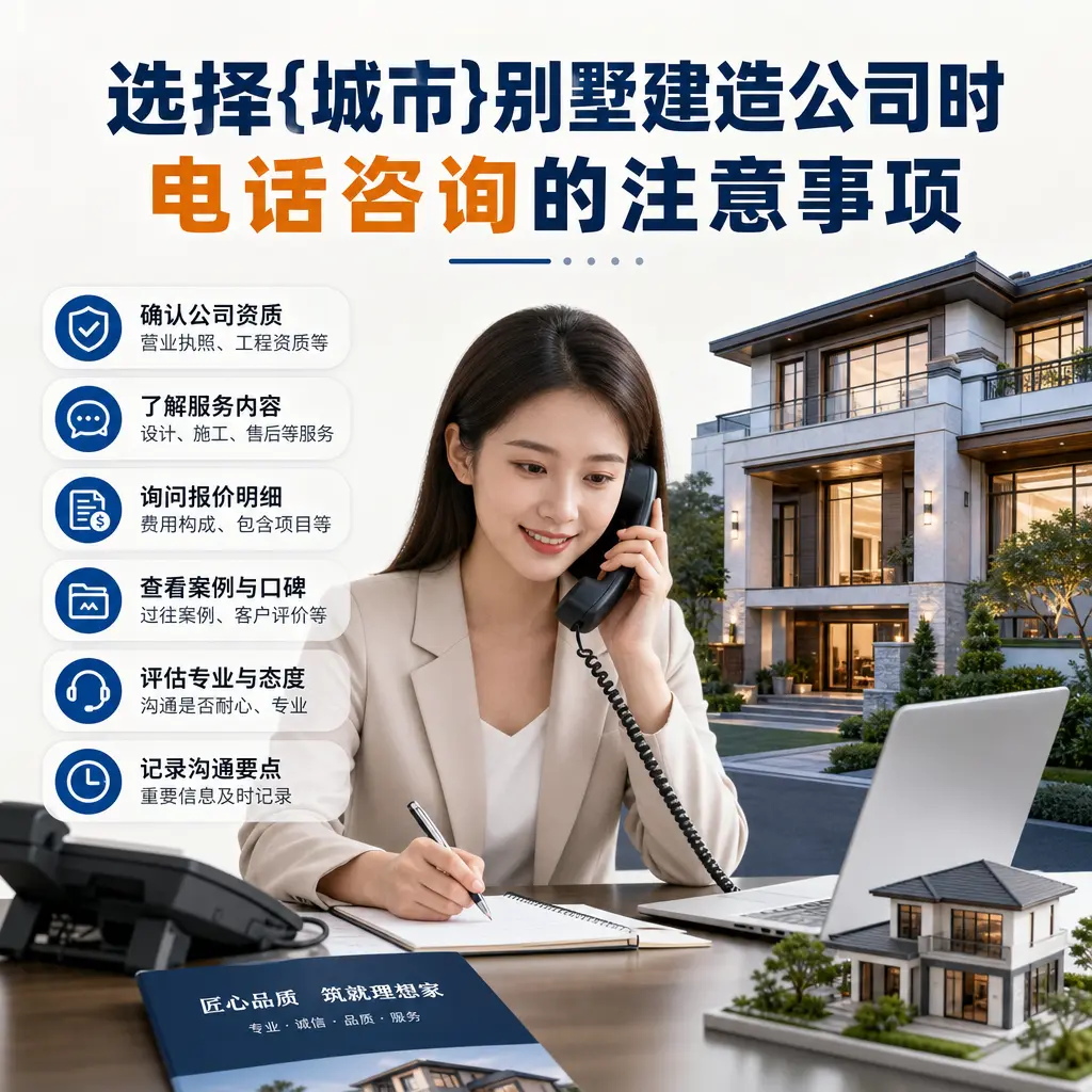 选择沿河别墅建造公司时，电话咨询的注意事项