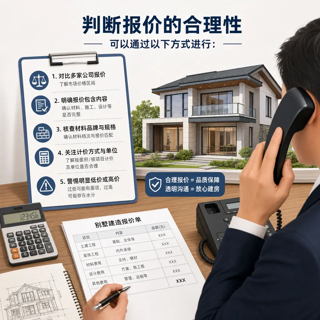 选择沿河别墅建造公司时，电话咨询的注意事项