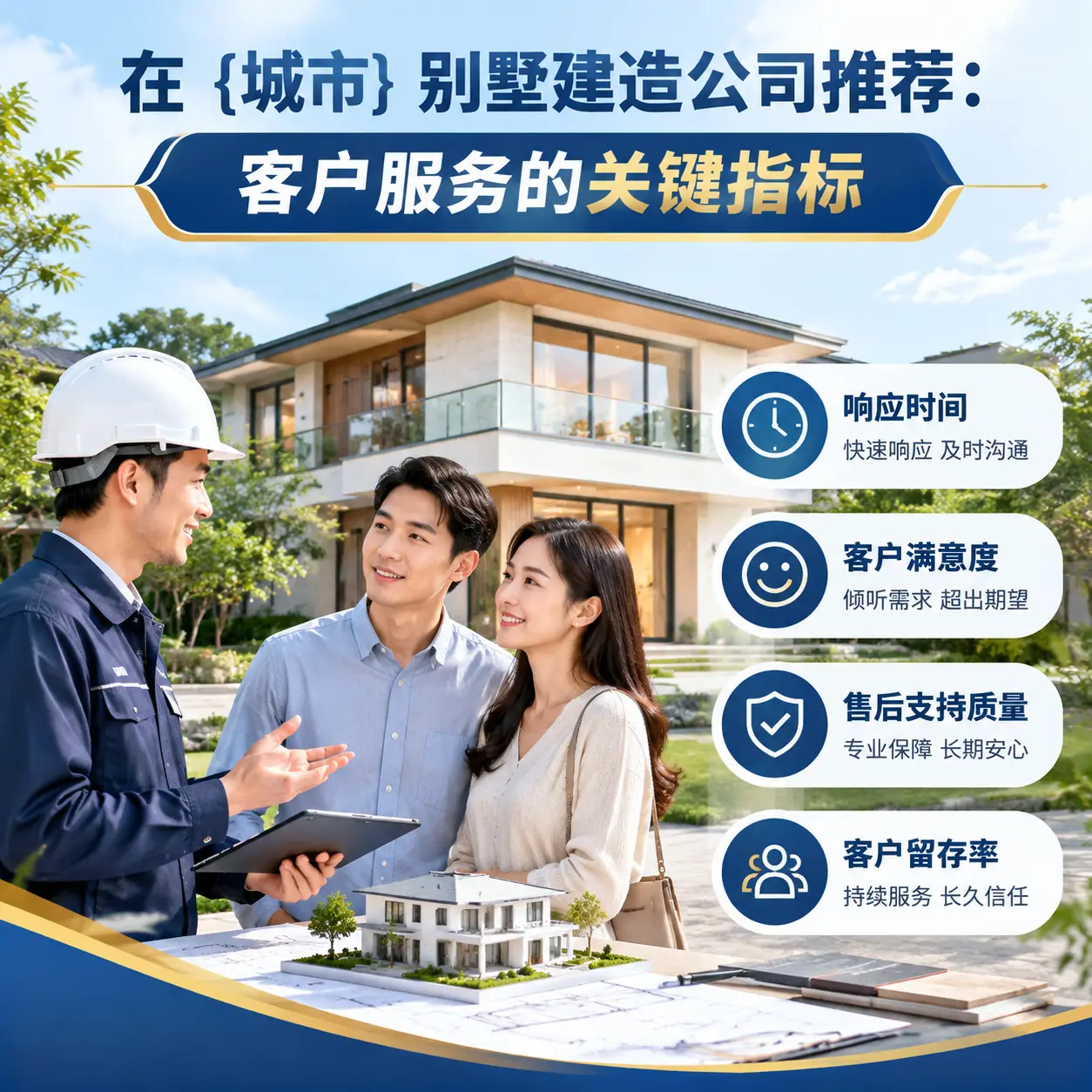 在 沿河 别墅建造公司推荐:客户服务的关键指标