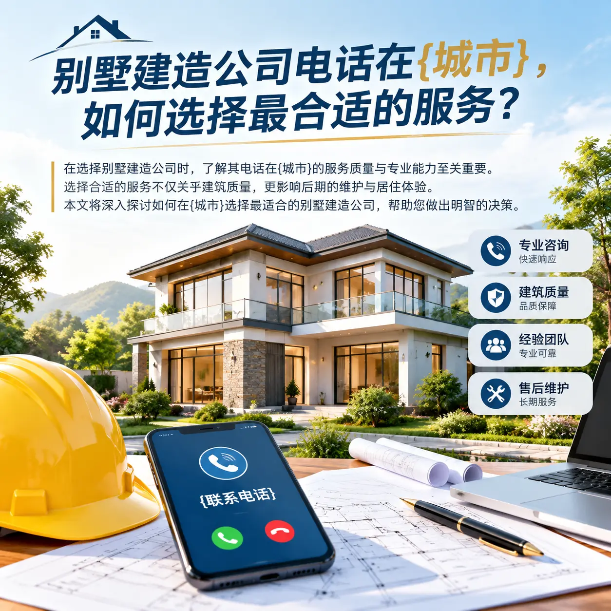 别墅建造公司电话在沿河,如何选择最合适的服务?