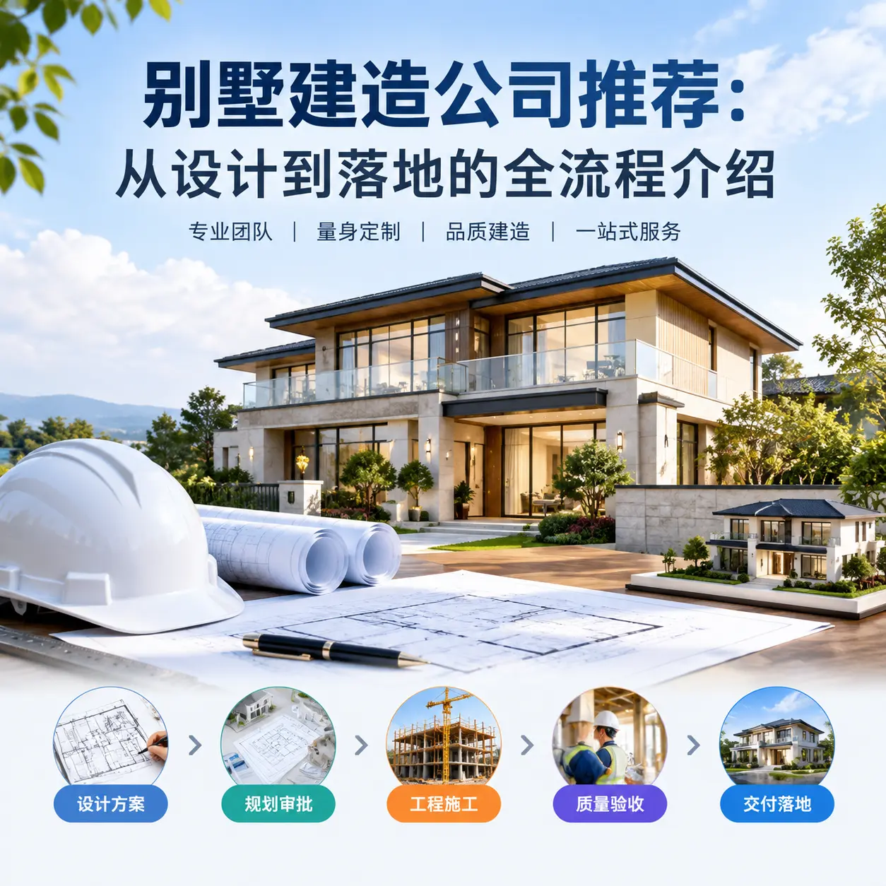 别墅建造公司推荐:从设计到落地的全流程介绍