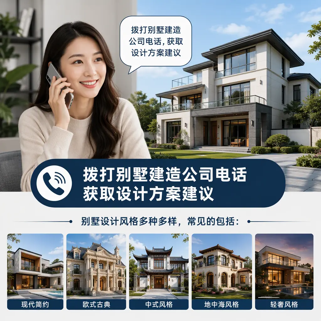 拨打沿河别墅建造公司电话,获取设计方案建议