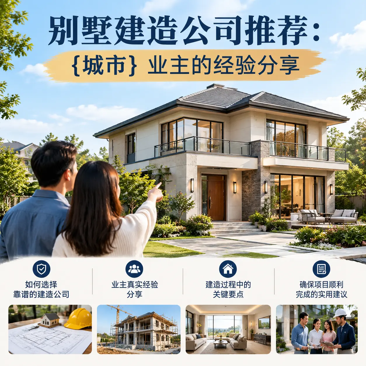 别墅建造公司推荐： 沿河 业主的经验分享