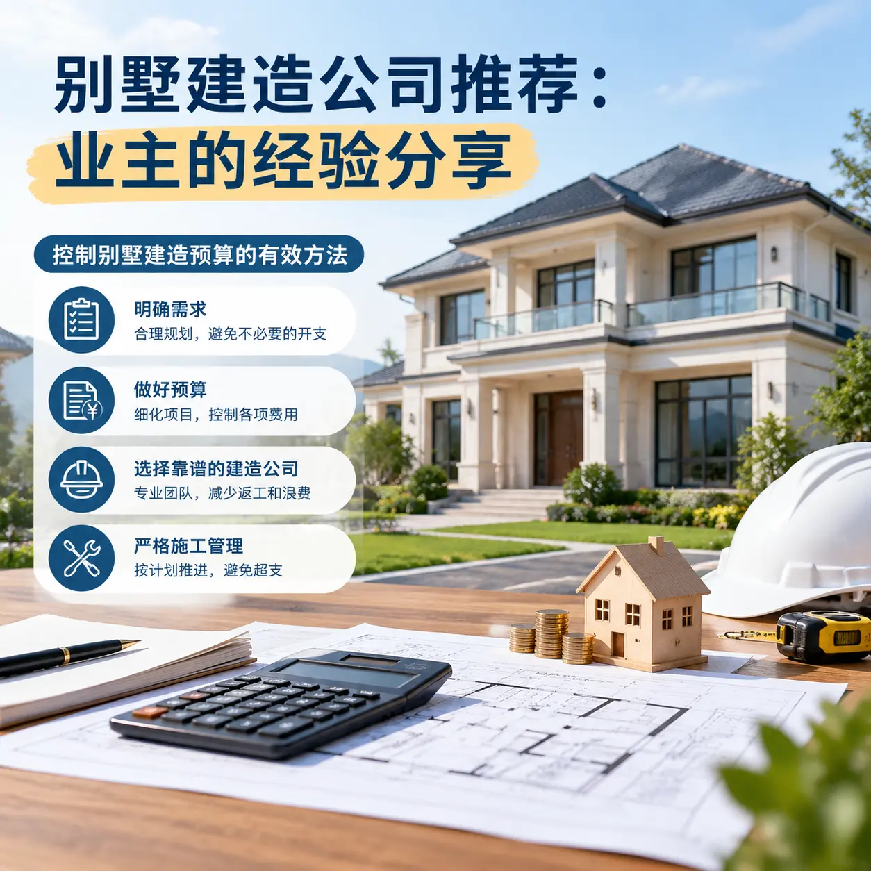 别墅建造公司推荐： 沿河 业主的经验分享